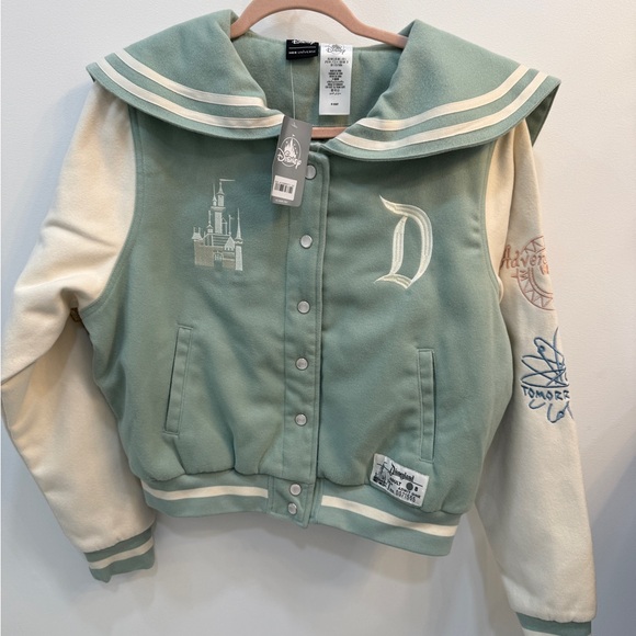 Disneyland Marquee Her Universe Sailor Varsity Jacket Size L NWT - Picture 1 of 6
